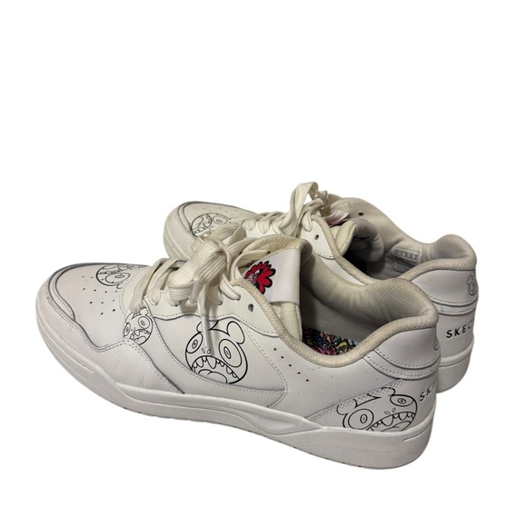 Skechers x Vexx Gasp Koopa-Volley White Black Men LifeStyle Casual - Picture 2 of 16